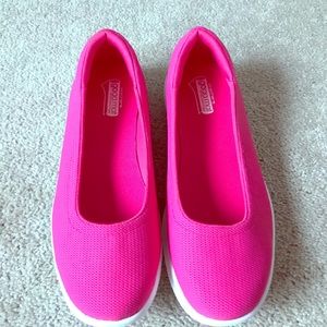 Sketchers goga Mat technology slip on pink